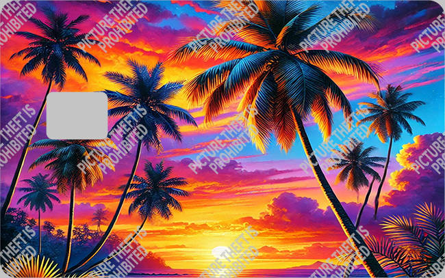 Bank  Card Sticker-BC-2926